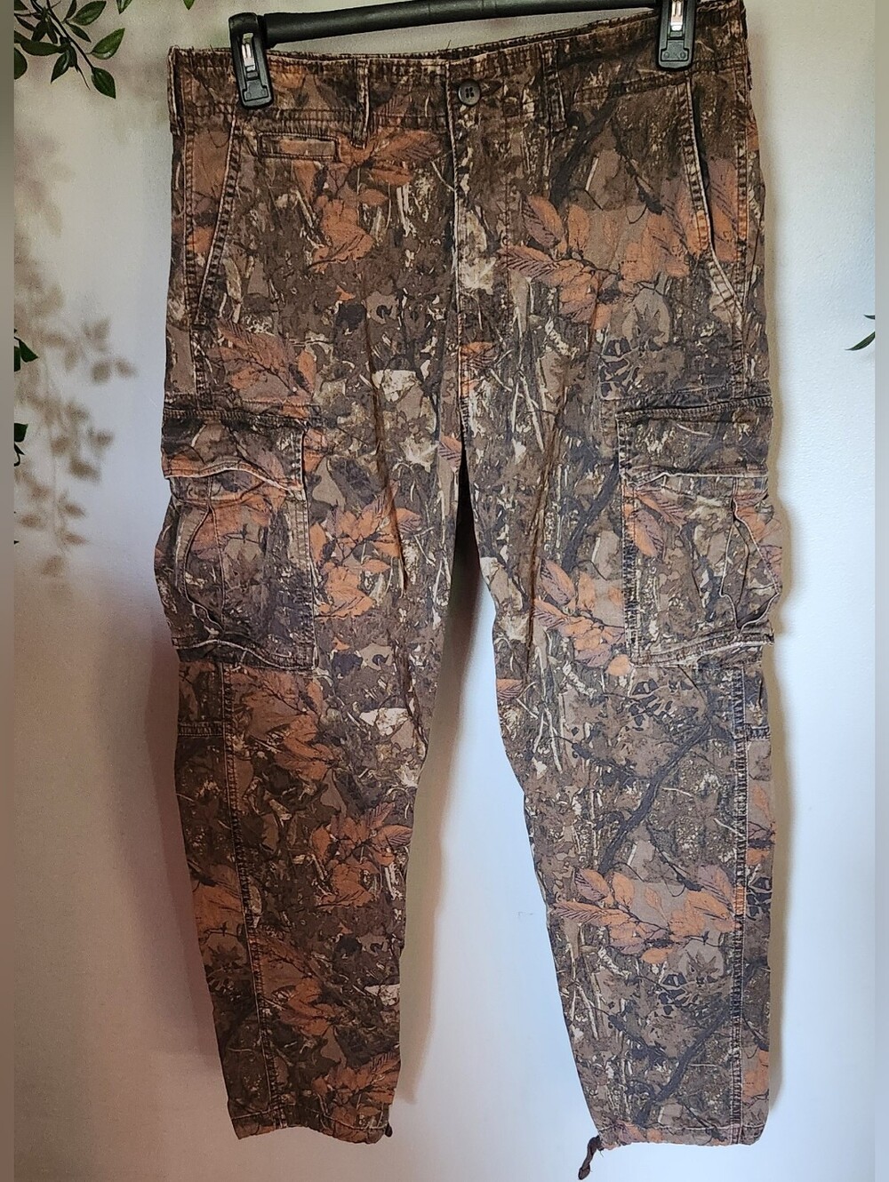 American Eagle Outfitters Flex Brown Camouflage Cargo Pants 32X32 New